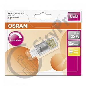 PIRN OSRAM 3.5W/827 G9 230V DIM LED 350LM
