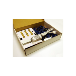 Светильники SAUNA LED 12×0,2 Вт, матовый никель