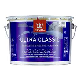 PUITFASSAADIVÄRV TIKKURILA ULTRA CLASSIC A 9L PUITFASSAADIVÄRV TIKKURILA ULTRA CLASSIC A 9L