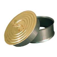 Round soot hatch 12.5, brass, polished