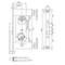 LOCK BODY  ASSA 565 right