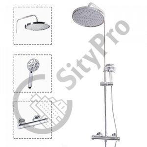 Shower mixer with Thermostat RUBINETA RIVER