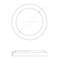 PLASTIKROSETT EXPERT 50mm White
