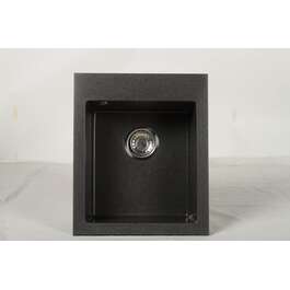 МОЙКА GRAN.RIGO 40,5X48,5CM ЧЕРНАЯ МОЙКА GRAN.RIGO 40,5X48,5CM ЧЕРНАЯ