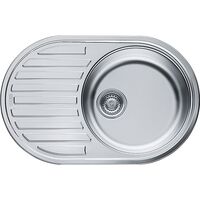 Stainless steel sink FRANKE PMN 611i+VALVE