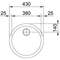 STAINLESS STEEL FRANKE RAN 610-38+VALVE STAINLESS STEEL FRANKE RAN 610-38+VALVE