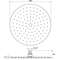 Rain Shower Head RAVAK 984.00 300mm