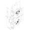 LOCK BODY  ABLOY 4260 DIY right/ SIRGESERVAGA