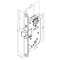 LUKUKOMPLEKT ABLOY 4691 right