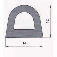 DOOR SEAL  D-MUST 21x17mm