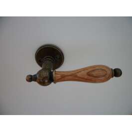 DOOR HANDLE STELLA 2473 OAK/ANTIQUE