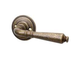 Door handle R40/202 brass/antique