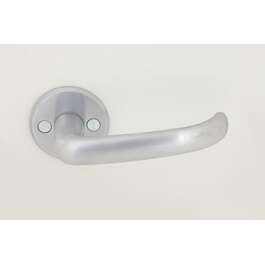 Door handle VAL98/01 brass/chrome satin