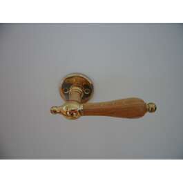 Door Handle Stella 2473 Oak/Brass