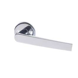 Door handle VAL72 zinc/chrome
