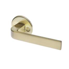 Door handle VAL70 zinc/brass satin