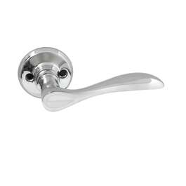 Door Handle VAL97 Brass/Chrome