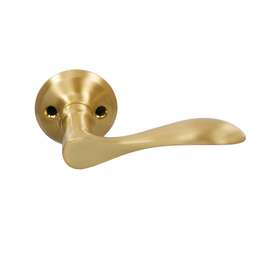 Door Handle VAL97 Brass/Brass Satin