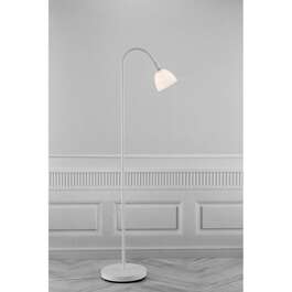 VALGUSTI RAY 1X40W E14 VALGE PÕRANDA