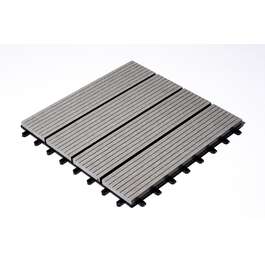 TERRASSIPLAAT WPC Grey 300X300