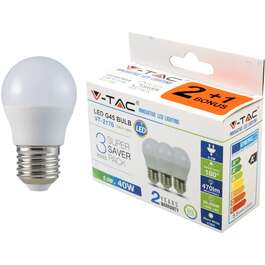 BULB  V-TAC 5,5W E27 LED (2+1) 2176