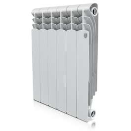 WALL MOUNTED ALUMINUM RADIATOR HEATER REVOLUTION 500 6 RIBI