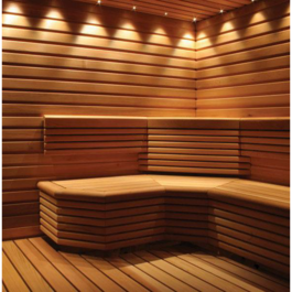 Светильники SAUNA LED 12×0,2 Вт, антикварная латунь