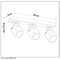 Plafond ROAX LED 3X5W GU10