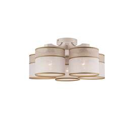 VALGUSTI ANDREA 5x60W E27 VALGE