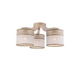 Plafondi ANDREA 3x60W E27 Valkoinen