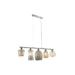 VALGUSTI AREZZO 5x40W E27 GLASS MOSAIC, RIPP