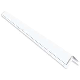SEINAPANEEL PVC B1 VÄLISNURGALIIST VALGE 3M