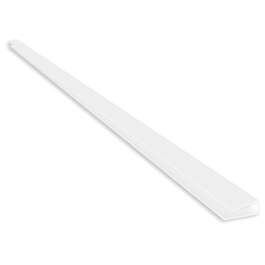 SEINAPANEEL PVC B2 LÕPULIIST VALGE 3M