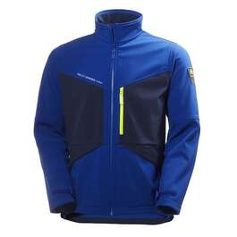 JACKET SOFTSHELL HH AKER blue S