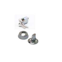 SÜDAMIKU KPL.E701+256/6mm ASSA KORPUSELE KROOM