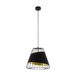 VALGUSTI AUSTELL 1X60W E27 MUST/KULD