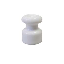 ISOLAATOR TEKSTIILJUHTMELE KERAAMILINE White 5TK/P