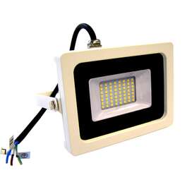 PROZEKTOR NOVIPRO LED 20W 1400lm IP65 ÕHUKE, VALGE