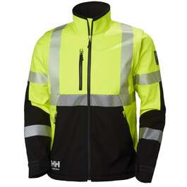 JACKET SOFTSHELL HH ICU 369 YELLOW /BLACK S