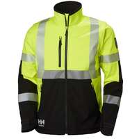 TYÖTAKKI SOFTSHELL HH ICU 369 KELTAINEN/MUSTA L