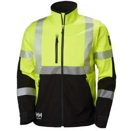 JACKET SOFTSHELL HH ICU 369 YELLOW /BLACK L