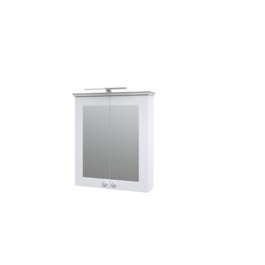 Pesuallaskaappi SIESTA 64 cm LED IP44 mattavalkoinen