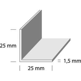 DUURI L4-2.0m 25x25x1.5mm HÕ