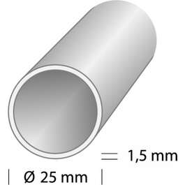 DUURI O3-1.0m 25x1.5mm HÕBE