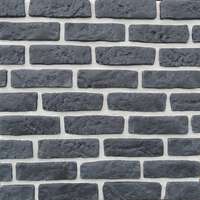 DEKORATIIVKIVI BRICK DARK 0.56m2/PAKK DEKORATIIVKIVI BRICK DARK 0.56m2/PAKK