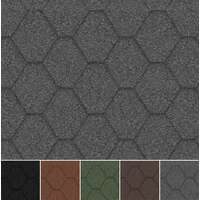 BITUMINOUS TILES  ICOPAL PLANONATUR Grey /3M2