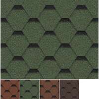 BITUMINOUS TILES  ICOPAL PLANOTEMA green /3M2