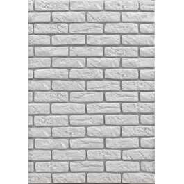 DEKORATIIVKIVI BRICK WHITE 0.85m2/PAKK