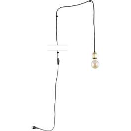 VALGUSTI QUALLE 1X60W E27 ANTIIK, RIPP