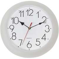  Wall Clock EVERYDAY 25cm White PLAST 1AA